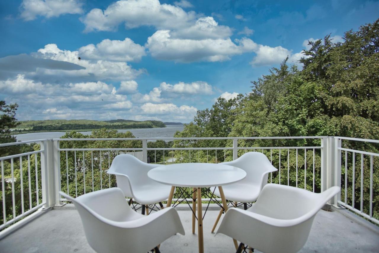 Moderne Ferienwohnung Mit Balkon, Meerblick - Ferienresidenz Zwei Boddenfewo 1-5 Lietzow Exterior foto