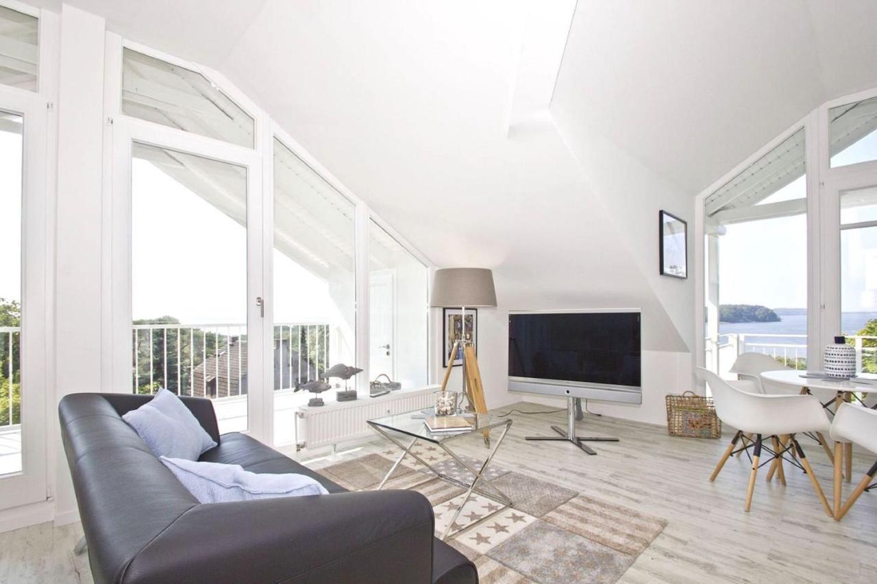 Moderne Ferienwohnung Mit Balkon, Meerblick - Ferienresidenz Zwei Boddenfewo 1-5 Lietzow Exterior foto